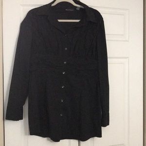INC black dressy blouse